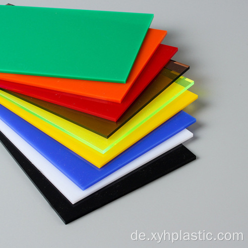 Professionelles Laserschneidemittel -Acrylboard -Acrylblatt